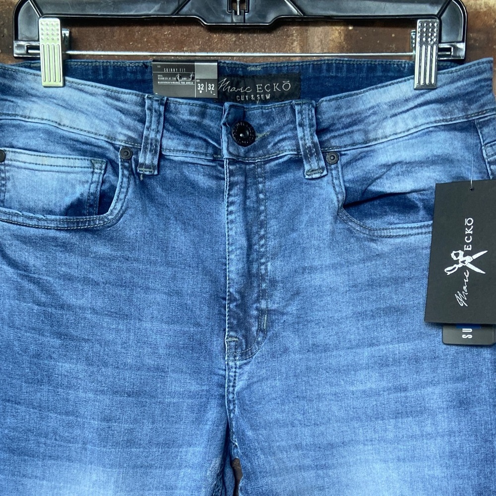 Marc Ecko Men's Slim Jeans in Indigo Blue